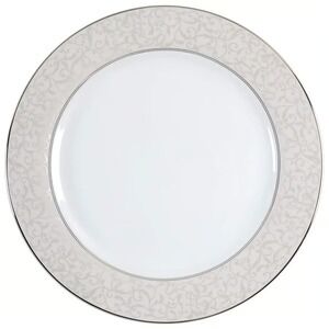 Mikasa Platinum Parchment Round Buffet Platter Chop‎ Plate 12" Scroll NEW NWT